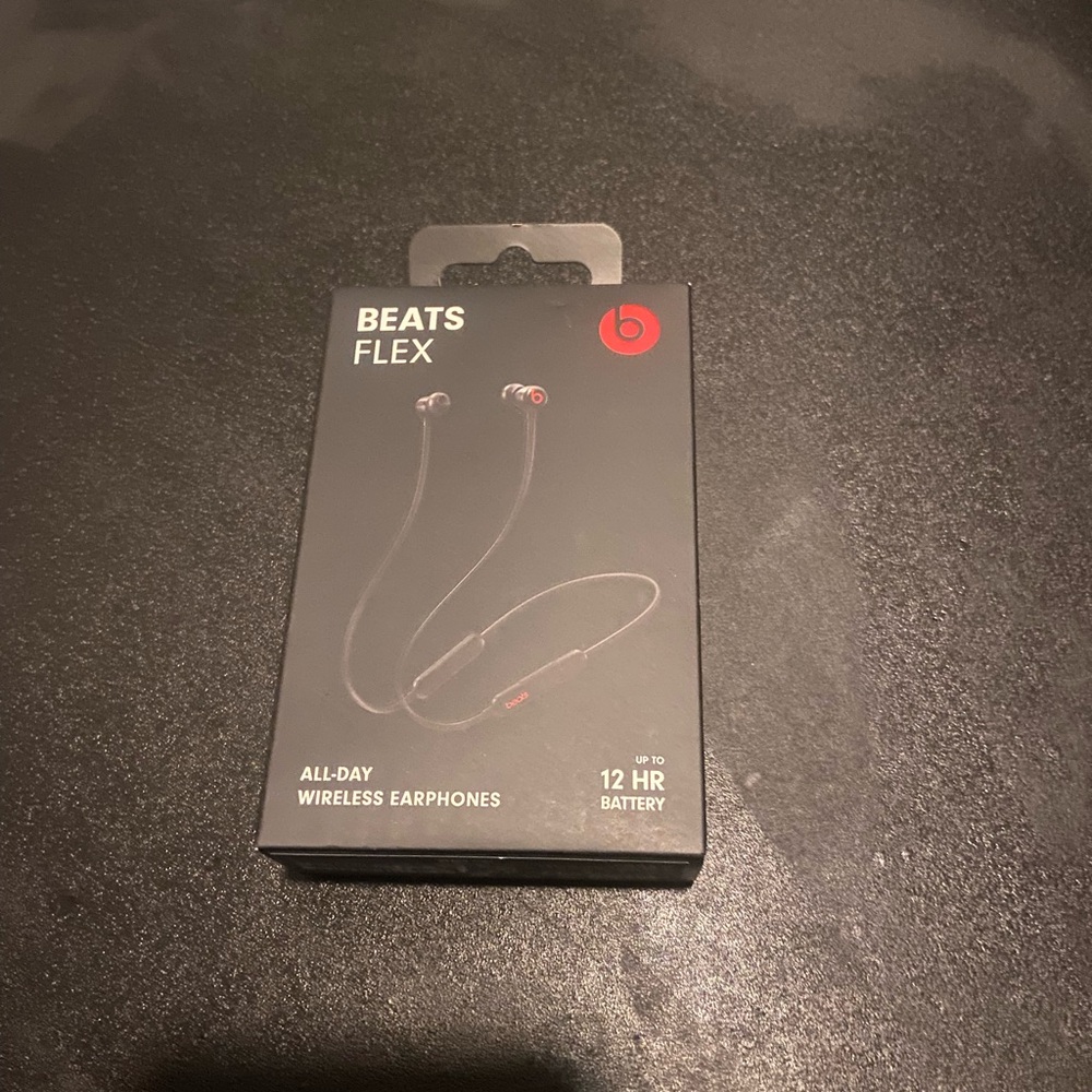 Beats by Dre Beats Flex Wireless Earphones - Black and Red